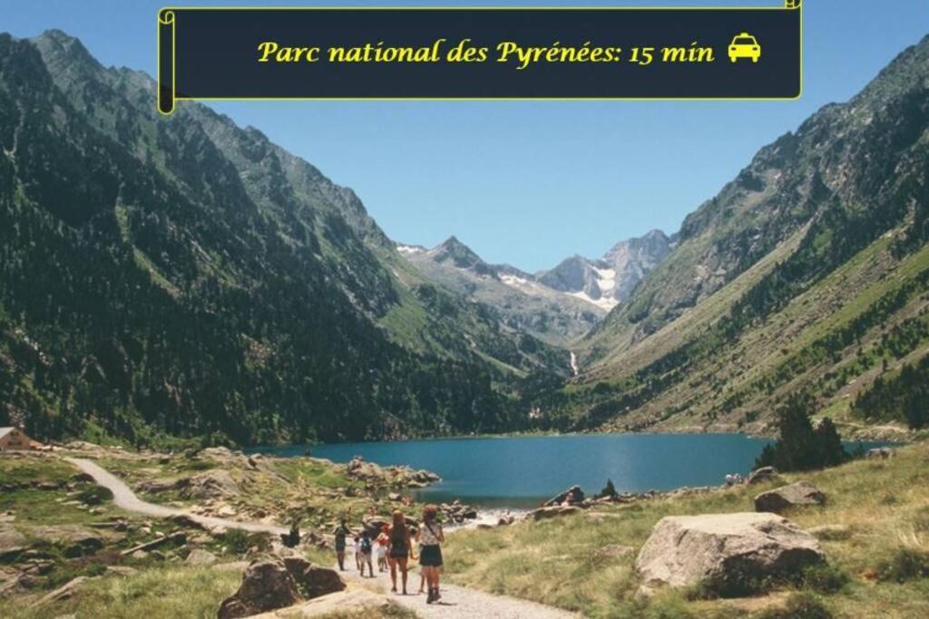 L'Authentique *Studio *Parking Prive* *Wifi*Calme Lourdes Luaran gambar