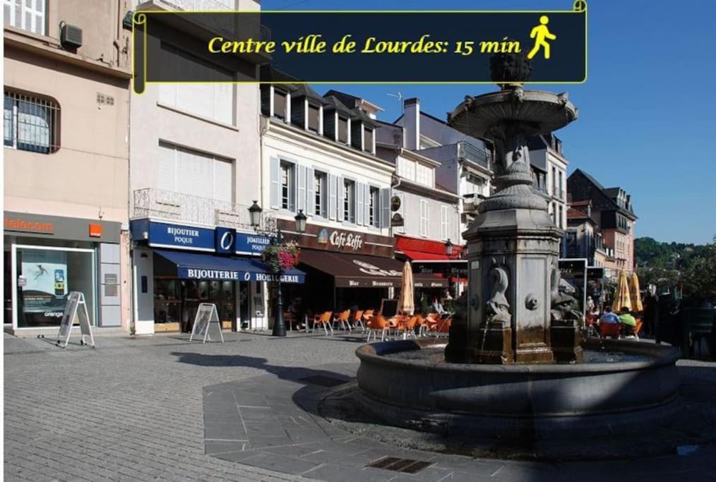 L'Authentique *Studio *Parking Prive* *Wifi*Calme Lourdes Luaran gambar